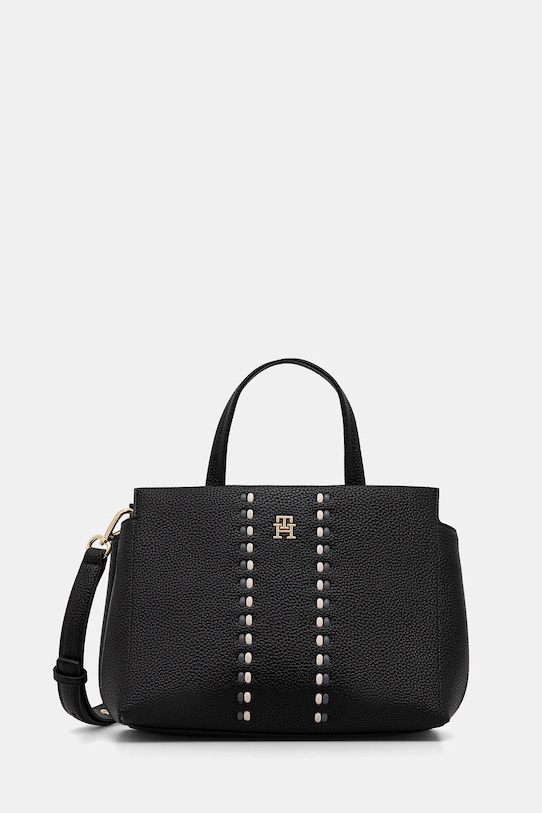 Tommy Hilfiger torebka imitacja skóry licowej czarny AW0AW18154