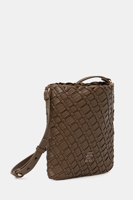 Tommy Hilfiger torebka AW0AW18158 brązowy SS26