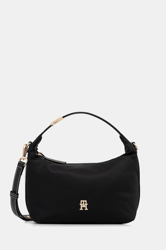 Tommy Hilfiger torebka nie mieści A4 czarny AW0AW18164