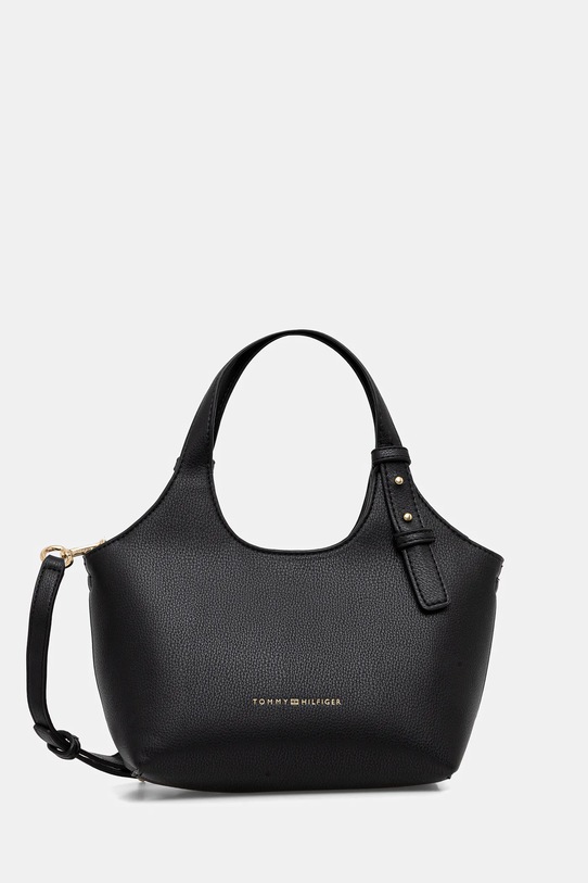 Tommy Hilfiger torebka nie mieści A4 czarny AW0AW18281