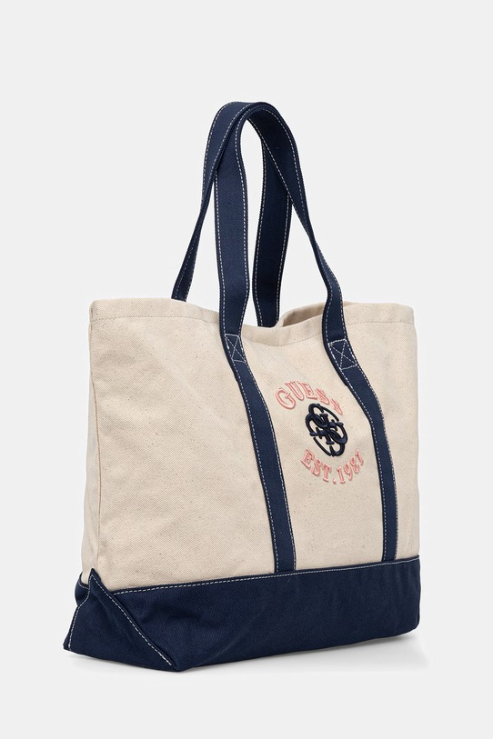 Guess torebka bawełniana V6RZ04.WL000 beżowy SS26