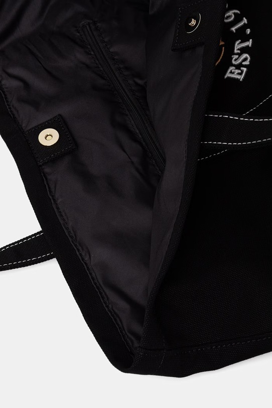 Guess torebka bawełniana V6RZ04.WL000 czarny