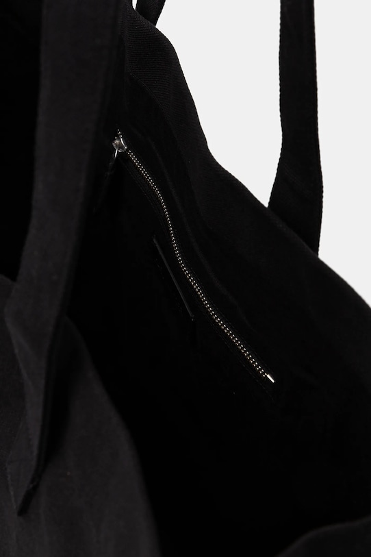 Bombažna torba Karl Lagerfeld K/ESSENTIAL B1M46078 črna