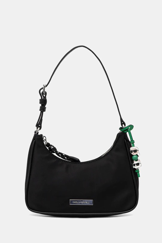 Karl Lagerfeld torebka IKON nie mieści A4 czarny B1W32068