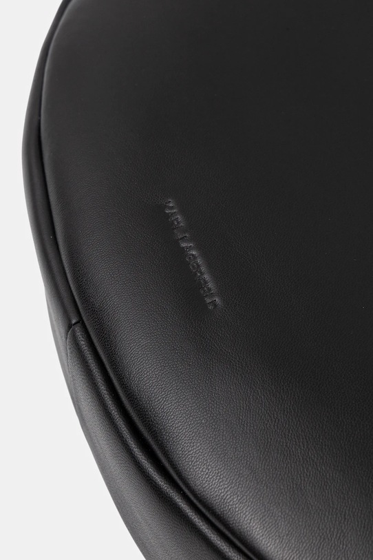 Karl Lagerfeld torebka skórzana K/SIGNATURE czarny B1W30200