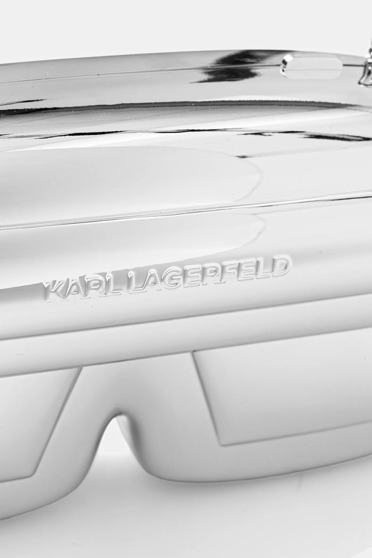 Τσάντα Karl Lagerfeld IKON/K ασημί B1W30128