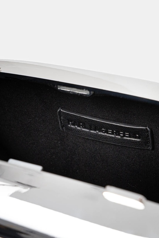 Τσάντα Karl Lagerfeld IKON/K B1W30128 ασημί