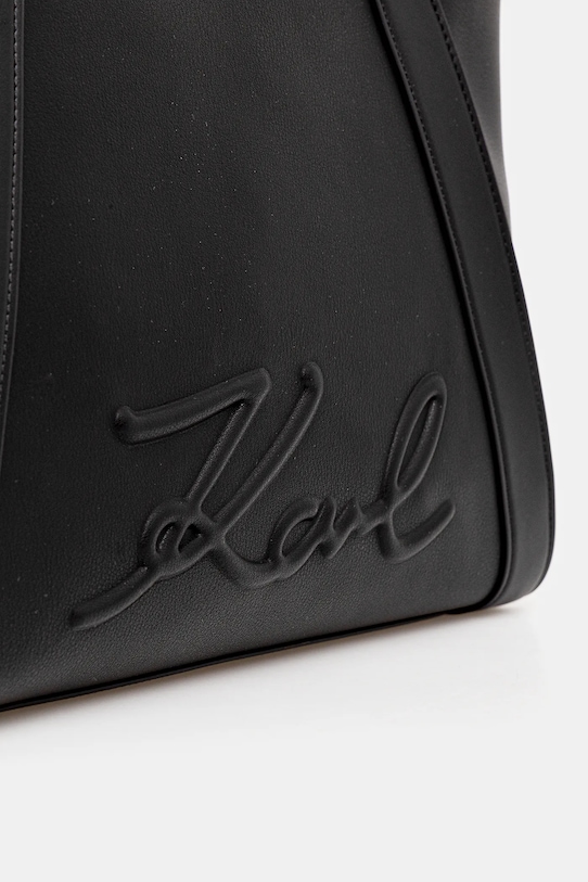 Karl Lagerfeld poșetă K/VILLE negru B1W30066