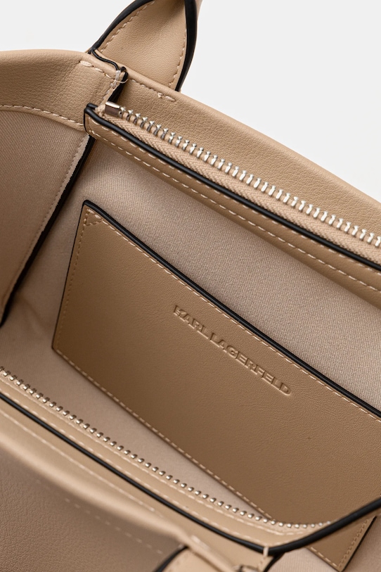 Karl Lagerfeld torebka K/VILLE B1W30067 beżowy