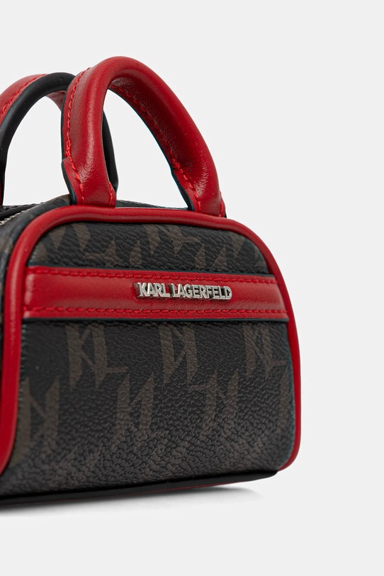 Akcesoria Karl Lagerfeld saszetka IKON MONOGRAM B1W32019 brązowy