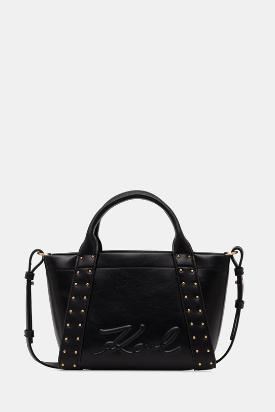 Torbica Karl Lagerfeld K/VILLE Ne ustreza A4 črna B1W30262