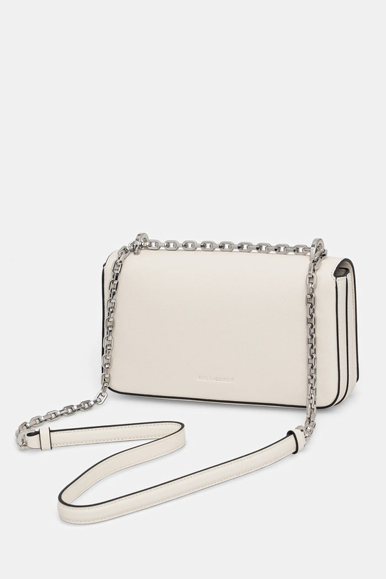 Аксесуари Шкіряна сумочка Karl Lagerfeld K/SIGNATURE B1W30046 бежевий