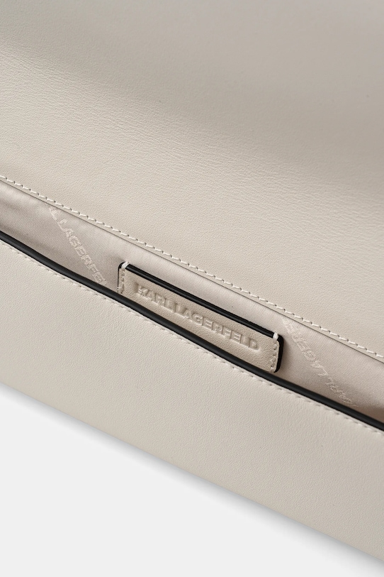 Karl Lagerfeld kopertówka skórzana K/SIGNATURE B1W30048 biały