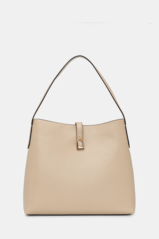 Kožna torba Karl Lagerfeld K/AUTOGRAPH Planet friendly bež B1W30096