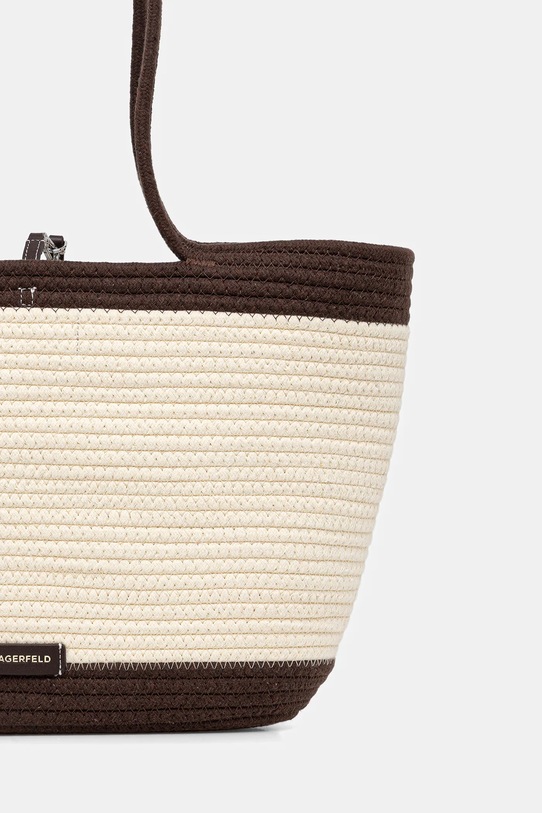 Dodatki Bombažna torba Karl Lagerfeld K/AUTOGRAPH B1W46080 bež