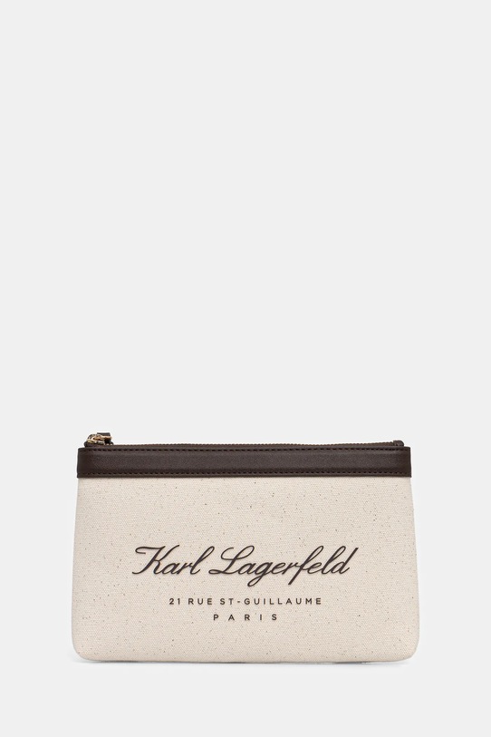 Karl Lagerfeld kosmetyczka K/HOTEL beżowy B1W46082