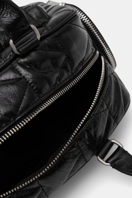 Karl Lagerfeld torebka skórzana K/KUILT B1W30089 czarny