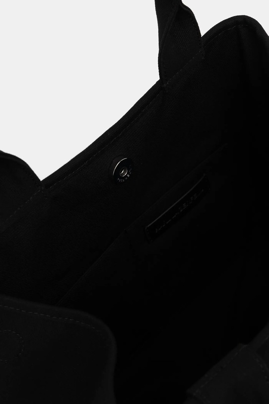 Bombažna torba Karl Lagerfeld K/RSG B1W50010 črna