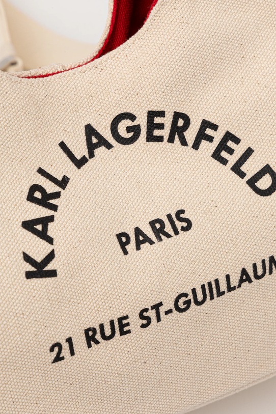 Karl Lagerfeld torebka K/RSG beżowy B1W50016