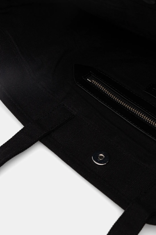 Βαμβακερή τσάντα Karl Lagerfeld K/ESSENTIAL B1W50050 πράσινο