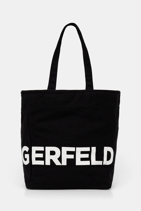 Doplnky Bavlnená taška Karl Lagerfeld K/ESSENTIAL B1W50050 čierna