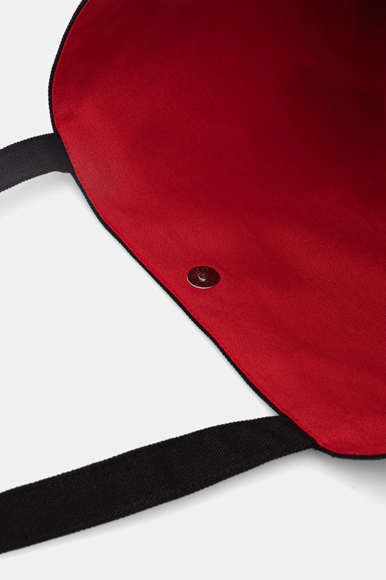 Βαμβακερή τσάντα Karl Lagerfeld IKON B1W50052 μαύρο