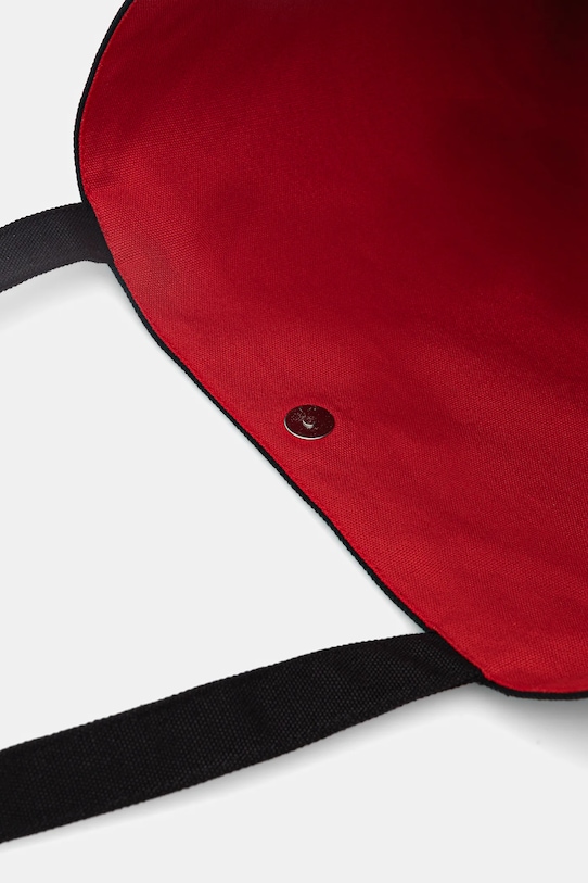 Βαμβακερή τσάντα Karl Lagerfeld IKON B1W50052 μαύρο