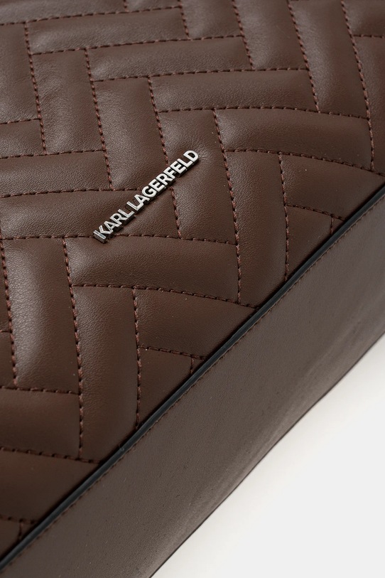 Karl Lagerfeld poșetă K/BRICK maro B1W30038