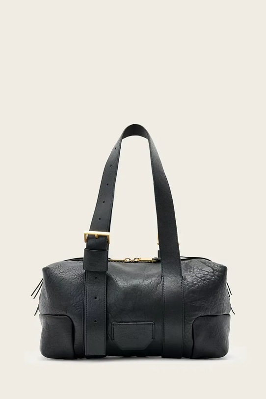 AllSaints torebka skórzana skóra licowa czarny W493XD