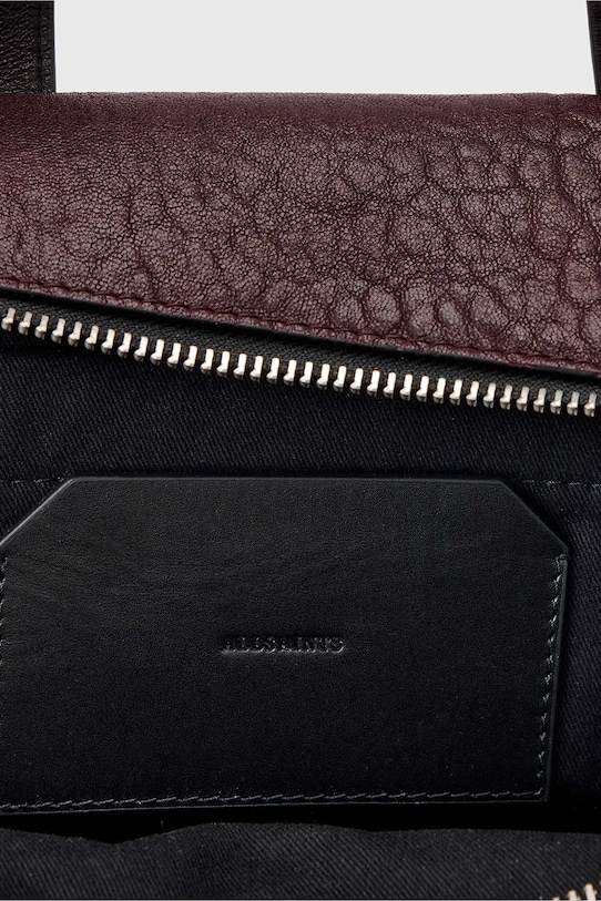 AllSaints torebka skórzana brązowy W509XD