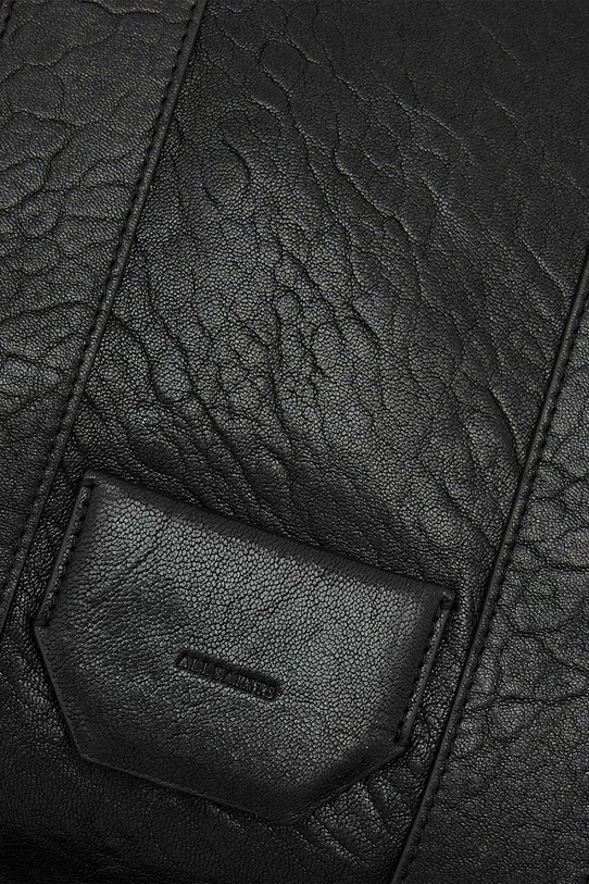 AllSaints torebka skórzana W509XD czarny