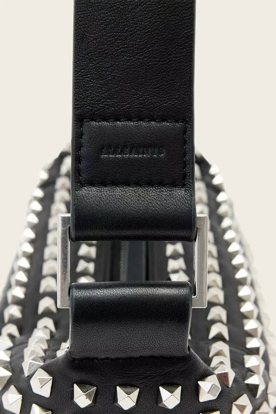 AllSaints torebka skórzana W558XD czarny