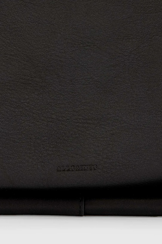 AllSaints torebka zamszowa W567XD czarny