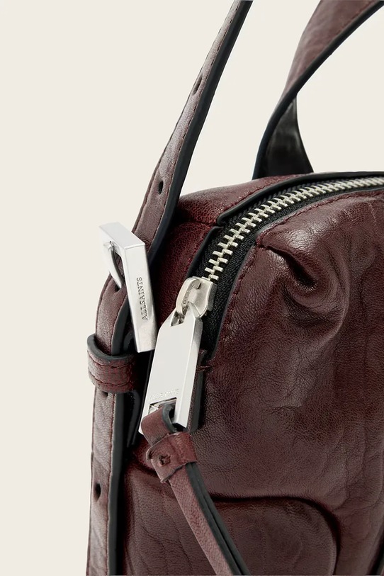 AllSaints torebka skórzana brązowy W510XD
