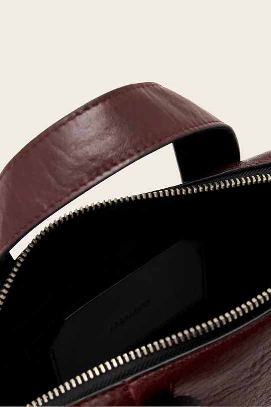 AllSaints torebka skórzana W510XD brązowy