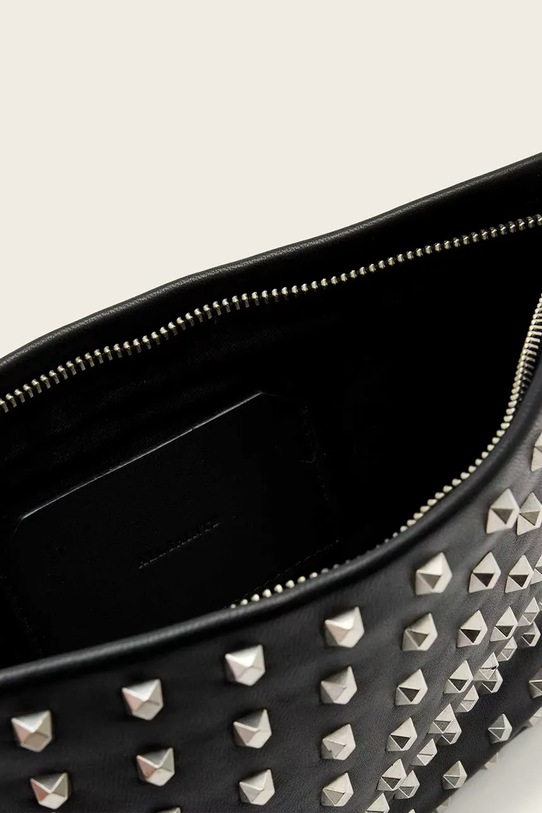 AllSaints kopertówka skórzana czarny W614XD