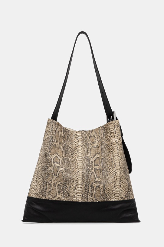 Akcesoria AllSaints torebka skórzana W560XD żółty