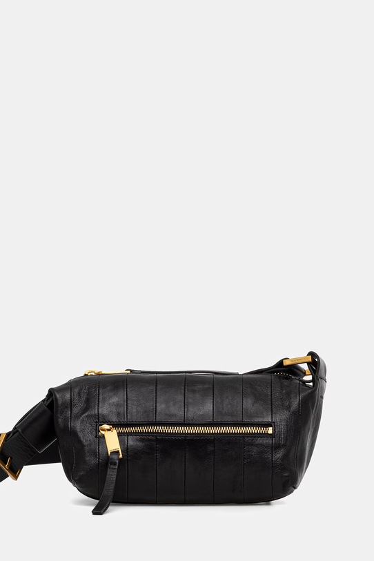 AllSaints torebka skórzana skóra licowa czarny W556XD