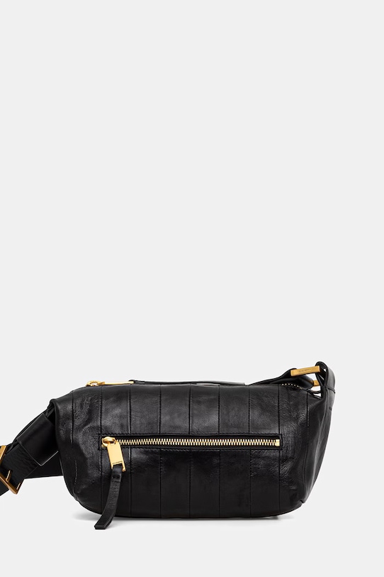 AllSaints torebka skórzana skóra licowa czarny W556XD