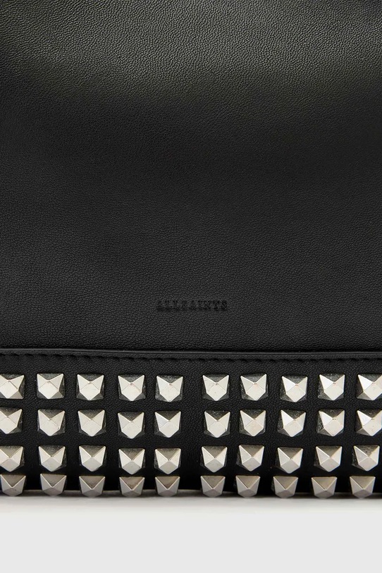 AllSaints torebka skórzana W595XD czarny