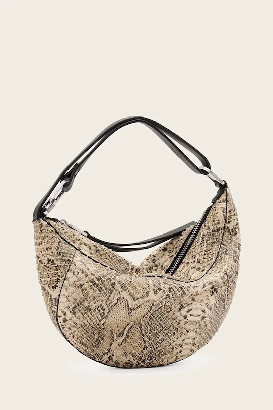 AllSaints torebka skórzana W547XD beżowy SS26