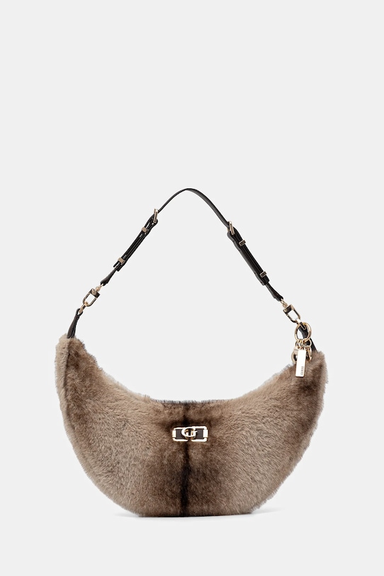 Τσάντα Guess KARNILLA υφασμάτινο μαύρο HWAG97.19070