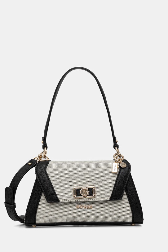 Τσάντα Guess KARNILLA υφασμάτινο μαύρο HWAG97.19190