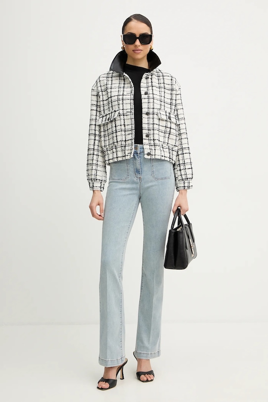 Τσάντα Guess BROOKE απομίμηση λείου δέρματος μαύρο HWBG98.97060