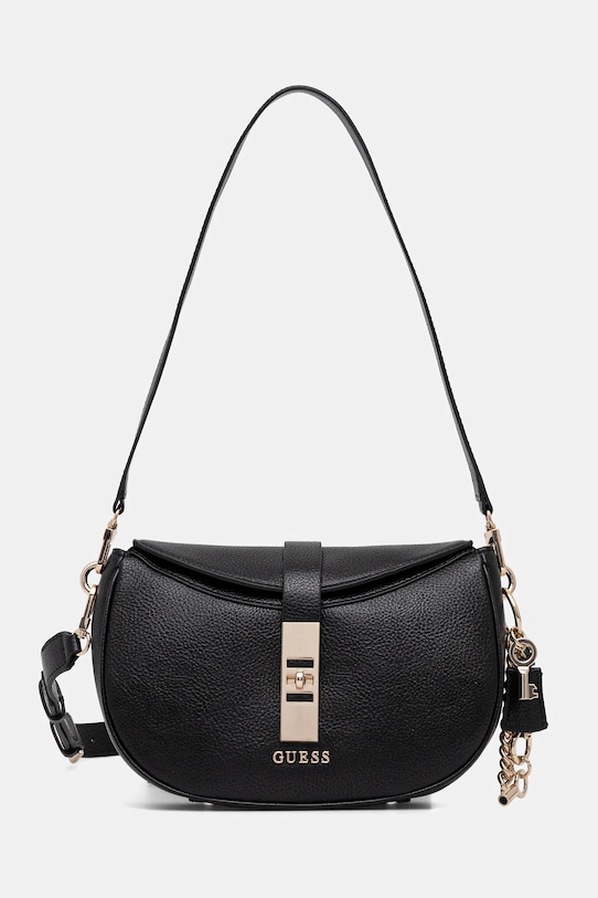 Guess torebka BROOKE nie mieści A4 czarny HWBG98.97180