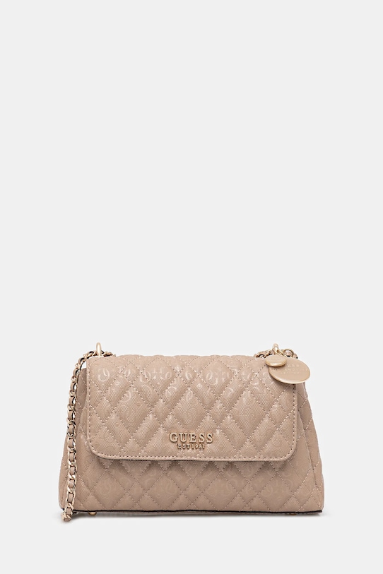 Guess torebka ISEMAY nie mieści A4 beżowy HWGG96.28210