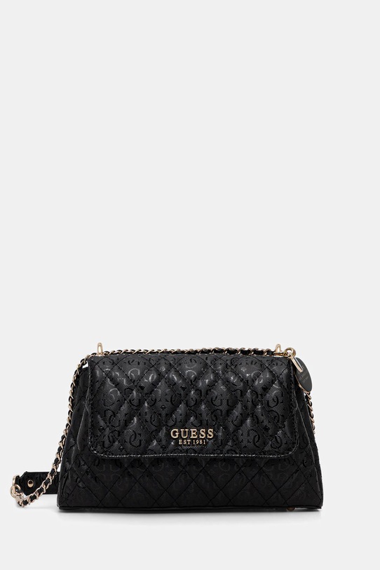 Τσάντα Guess ISEMAY συνθετικό μαύρο HWGG96.28210