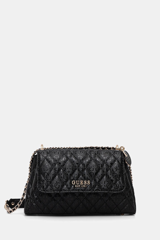 Τσάντα Guess ISEMAY συνθετικό μαύρο HWGG96.28210