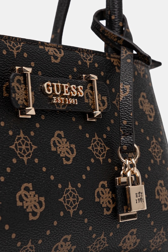 Τσάντα Guess CARRIE καφέ HWGP98.98080