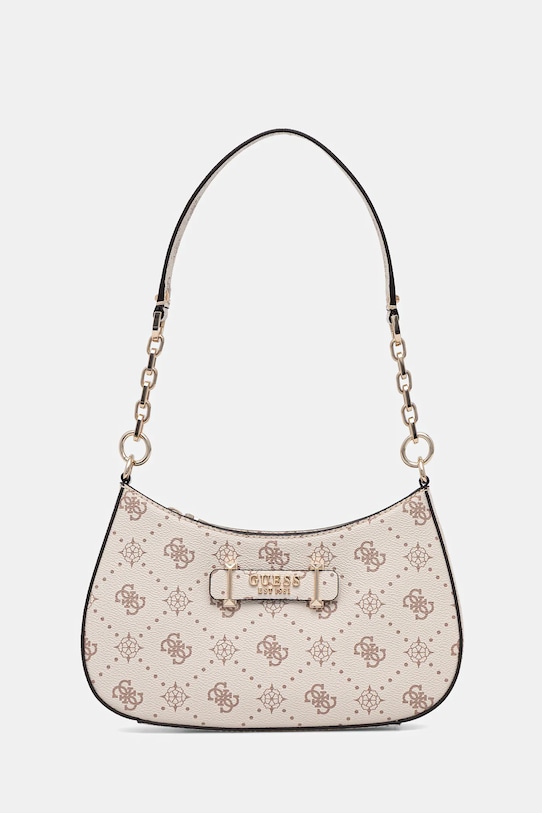 Guess torebka CARRIE nie mieści A4 beżowy HWGP98.98180